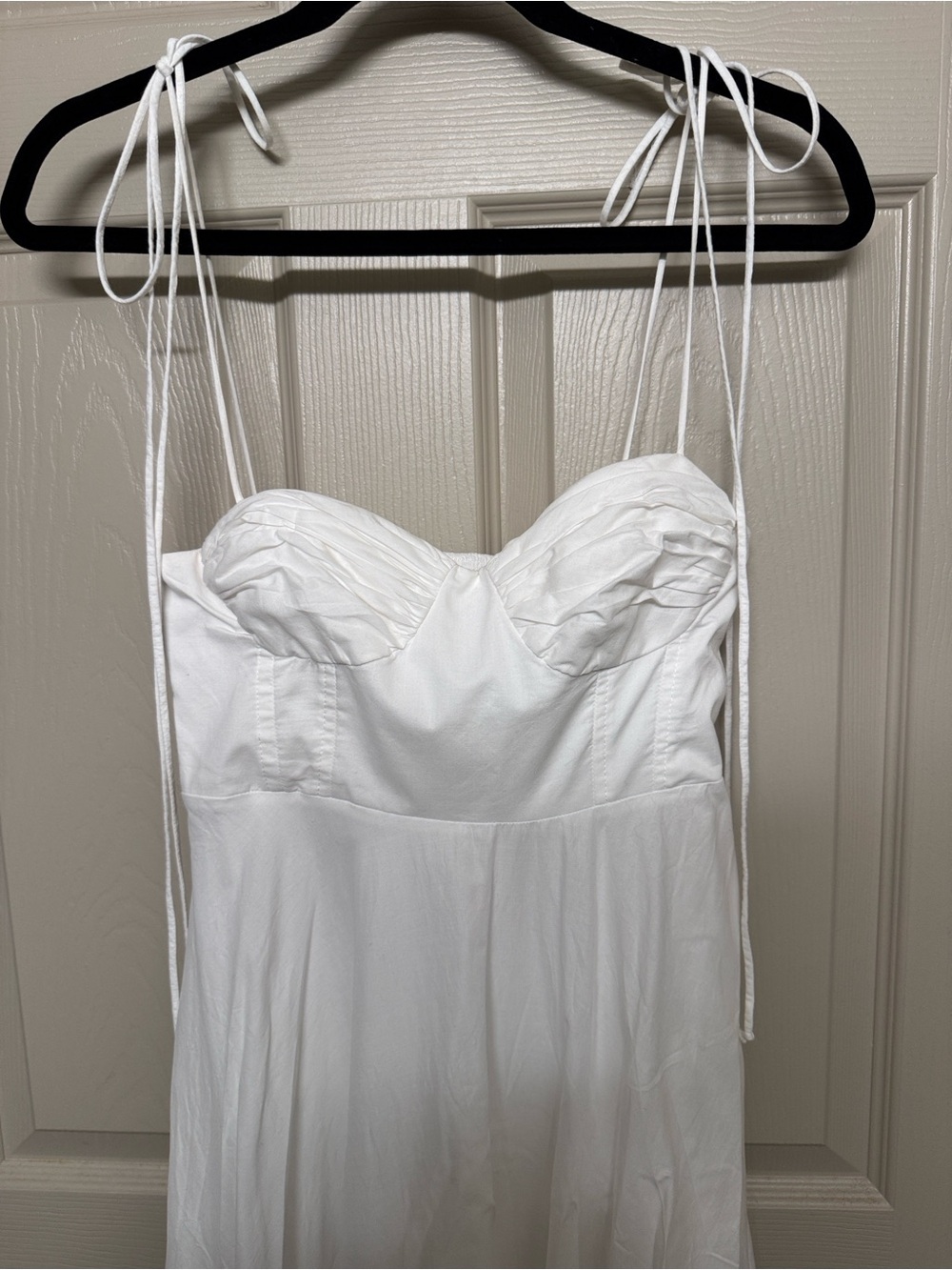 Zara | ZW Collection Ruffled Poplin Dress in Size Small - Picture 4 of 10